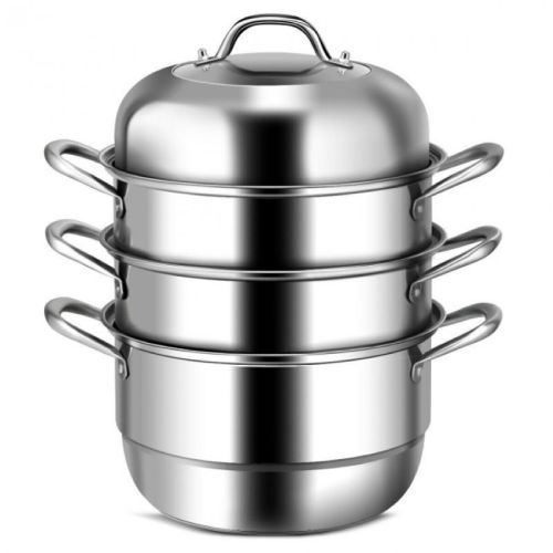 Multi Tiers Kitchen Pan Cookware Stainless Steel Steamer Set Multi Tiers Kitchen Pan Cookware Stainless Steel Steamer Set
